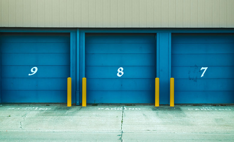 self-storage units